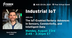 Kevin Niemiller is joining an IoT panel at the Industrial IoT Summit
